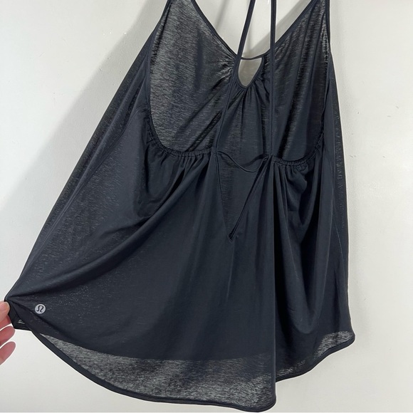 Lululemon Tighten Up Tank Black Size 10 breathable
lightweight sweat-wicking - Picture 5 of 10